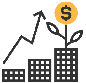 Tax-Sheltered Growth Icon